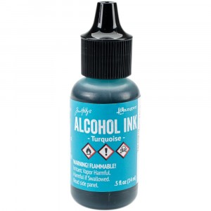 Adirondack Alcohol Ink - Turquoise - 20% RABATT