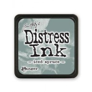 Ranger Distress Mini Stempelkissen - Iced Spruce 
