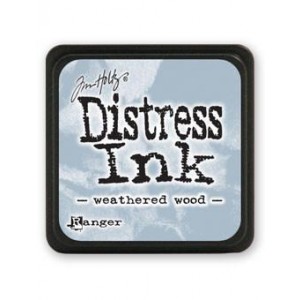 Ranger Distress Mini Stempelkissen - Weathered Wood