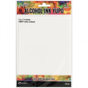 Tim Holtz Alcohol Ink Yupo Paper - White 12,7 x 17,8 cm