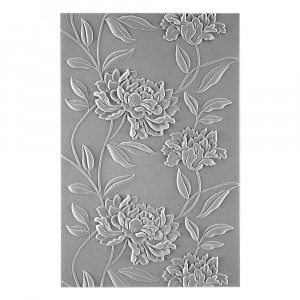 Spellbinders Beautiful Blooms 3D Embossing Folder GROSS