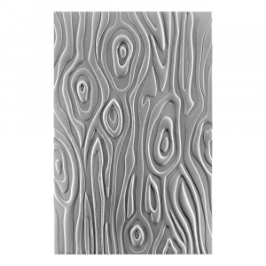 Spellbinders Knock on Wood 3D Embossing Folder GROSS