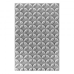 Spellbinders Circle Illusion 3D Embossing Folder GROSS