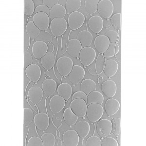 Spellbinders Floating Balloons Embossing Folder GROSS