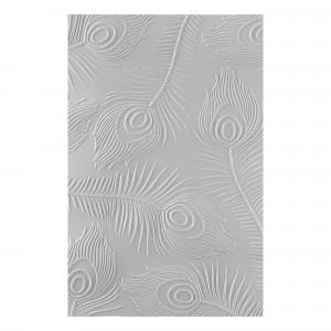 Spellbinders Feather Flourish 3D Embossing Folder GROSS