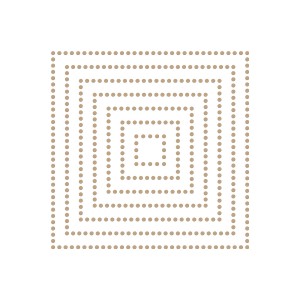 Spellbinders Glimmer Hot Foil Plates - Essential Squares