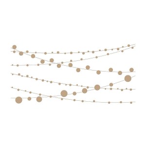 Spellbinders Glimmer Hot Foil Plates - String Lights Background