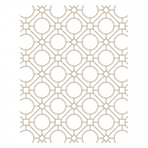 Spellbinders Glimmer Hot Foil Plates - Geometric Optical Background 