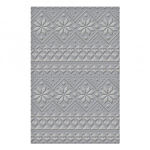 Spellbinders Ski Lodge Embossing Folder GROSS