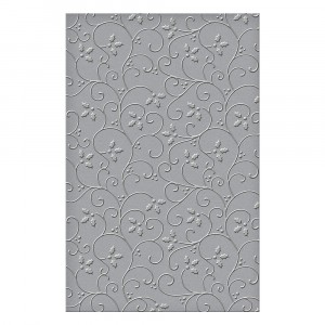 Spellbinders Holly Flourish Embossing Folder GROSS