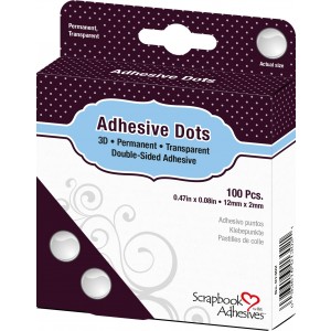 Scrapbook Adhesives Adhesive Dots Klebepunkte - 3D (2mm hoch)