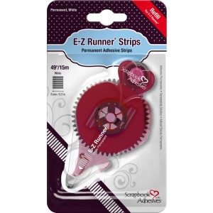 Scrapbook Adhesives E-Z Runner Permanent Strips Nachfüller