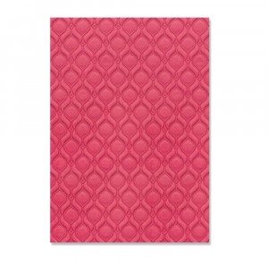 Sizzix 3D Texture Fades Embossing Folder GROSS A5 - Ornate Repeat