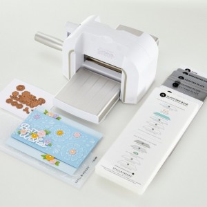 Spellbinders Mini Stanz- und Prägemaschine Platinum Scout 3.5 Zoll Plattform