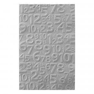 Spellbinders Say Cheese Classic Pooh Birthday 3D Embossing Folder GROSS