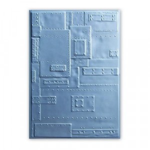 Sizzix 3D Embossing Folder Prägeschablone - Foundry