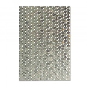 Sizzix 3D Textured Impressions Embossing Folder - Honeycomb Frenzy