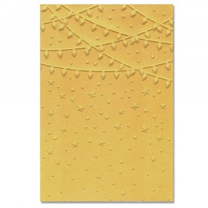 Sizzix Multi-Level Textured Impressions Embossing Folder - Stars and Lights 