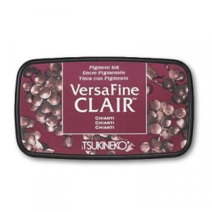 VersaFine Clair Pigment Stempelkissen - Dark Chianti