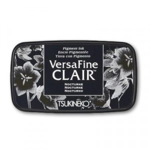 VersaFine Clair Pigment Stempelkissen - Dark Nocturne Schwarz