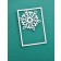 Birch Press Stanzschablone - Mini Snowflake Frame Layer B