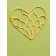 Birch Press Stanzschablone - Petal Heart Layer Set