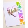 Memory Box Stanzschablone - Double Stitch Happy Heart Cut Out