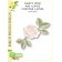 Birch Press Stanzschablone - Dainty Rose and Leaves Contour Layers