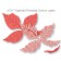 Birch Press Stanzschablone - 57517 Splendid Poinsettia Contour Layers