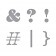 Spellbinders Stanzschablonen - Be Bold Punctuation & More Etched Dies