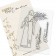 Karten-Kunst Clear Stamp Set - Engel zur Konfirmation und Kommunion