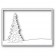 Memory Box Stanzschablone - Single Pine Landscape Frame