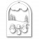 Memory Box Stanzschablone - Snowmen Snowglobe