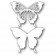 Memory Box Stanzschablone - Sylvan Butterfly