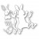 Memory Box Stanzschablone - 94728 Hippity Hoppity Bunny