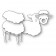 Memory Box Stanzschablone - 94730 Layered Lamb