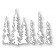 Memory Box Stanzschablone - 94736 Pine Tree Grove