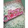 Memory Box Stanzschablone - 94749 Merry Christmas Charmed Script
