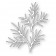 Memory Box Stanzschablone - 94757 Classic Pine Needle Sprigs