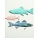 Memory Box 3D Prägeschablone - Freshwater Fish 3D Embossing Folder + 7 passende Stanzschablonen