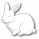 Poppy Stamps Stanzschablone - Whittle Cutie Rabbit