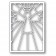 Poppy Stamps Stanzschablone - Stained Glass Angel