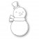 Poppy Stamps Stanzschablone - Whittle Friendly Snowman