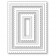 Poppy Stamps Stanzschablone - Scalloped Stitch Frames