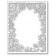 Poppy Stamps Stanzschablone - Wintertime Snowflake Frame