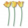 Poppy Stamps Stanzschablone - Layered Tulips