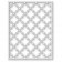 Poppy Stamps Stanzschablone - Pointy Lattice Plate