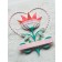 Poppy Stamps Stanzschablone - 2616 Scallop Pinpoint Hearts