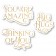 Poppy Stamps Hot Foil Plate - You Are Amazing Poe Script Greetings (inkl. Stanzschablonen)