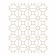 Spellbinders Glimmer Hot Foil Plates - Geometric Flower Background 